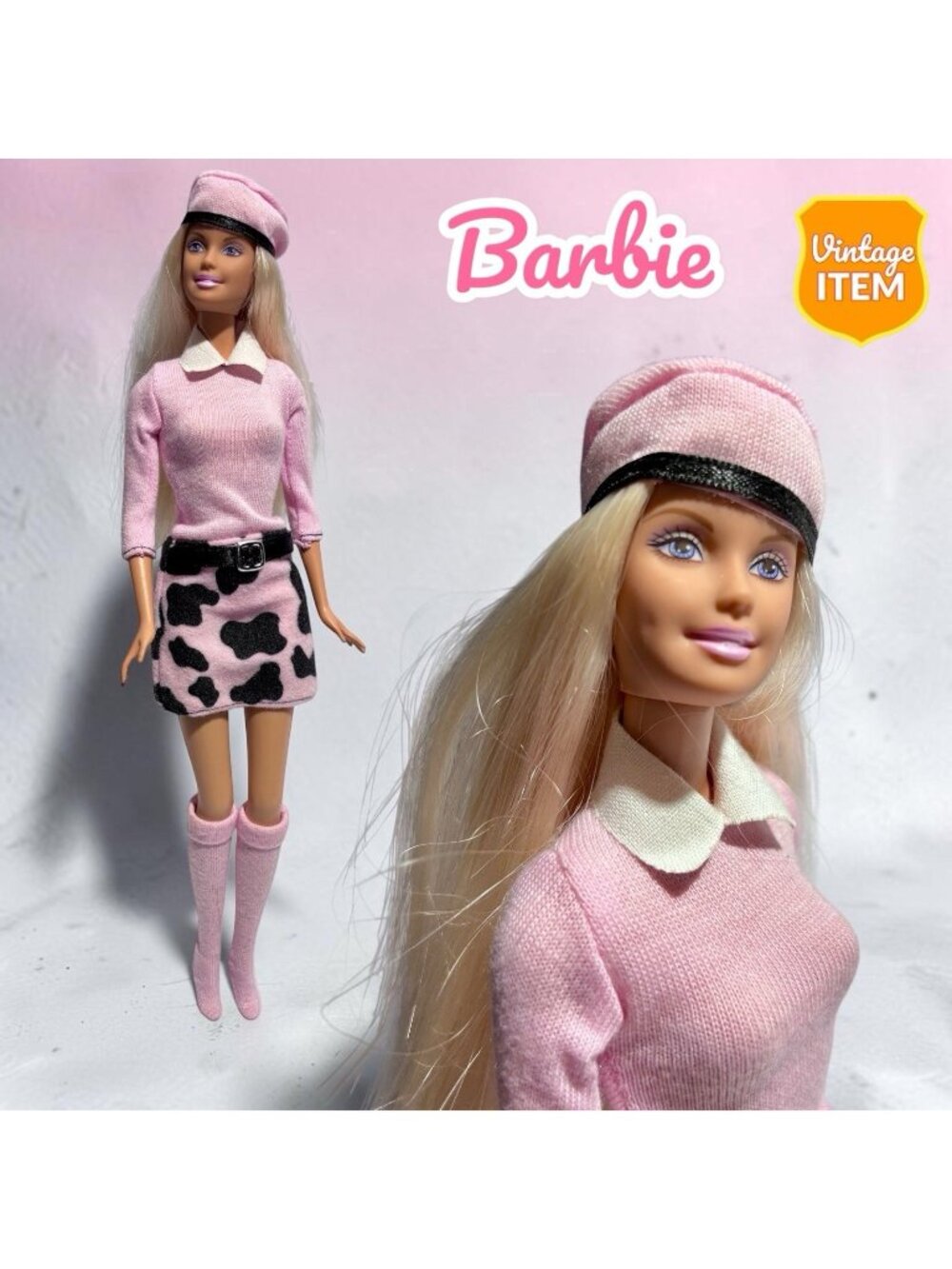 Vintage Barbie 2001 Spot Scene Doll. Incomplete.